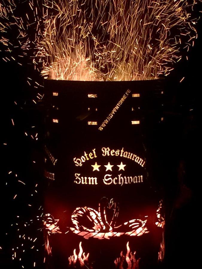 Hotel Zum Schwan Nachterstedt Exterior foto